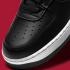 Nike Air Force 1 Low Tech Stitch Black Red White Shoes DD7113-001