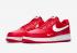 Nike Air Force 1 Low University Red Mini Swoosh Chaussures de course pour hommes 820266-606