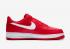 Nike Air Force 1 Low University Red Mini Swoosh รองเท้าวิ่งบุรุษ 820266-606