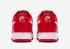 Nike Air Force 1 低筒大學紅色迷你 Swoosh 男士跑步鞋 820266-606