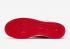tênis de corrida masculino Nike Air Force 1 Low University Red Mini Swoosh 820266-606