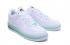 Nike Air Force 1 Low Upstep Jelly Blanc Noir Vert Chaussures Casual 596728 030