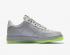 Мужские туфли Nike Air Force 1 Low Volt Swoosh серо-зеленые CD0888-002