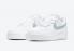 Nike Air Force 1 Low White Blue Metallic Silver Shoes DH4970-100