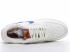 Nike Air Force 1 Low White Blue Orange Shoes D06680-100
