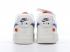 Nike Air Force 1 Low White Blue Orange Shoes D06680-100