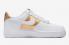 Nike Air Force 1 Low Branco Bronze Metálico Ouro DD8959-105