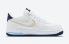 buty Nike Air Force 1 Low White Canvas White Blue Void DB3541-100