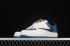 buty Nike Air Force 1 Low White Deep Blue Black HG1136-022