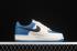 buty Nike Air Force 1 Low White Deep Blue Black HG1136-022