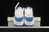 buty Nike Air Force 1 Low White Deep Blue Black HG1136-022