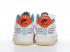 Nike Air Force 1 Low White Green Orange Shoes CM0970-111