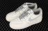 Nike Air Force 1 alacsony fehér fémezüst BQ8228-366