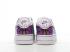Nike Air Force 1 Low White Purple Black Multi-Color Shoes DC8891-101