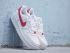 Nike Air Force 1 Low Blanc Rouge Baskets Athlétiques AQ3774-991