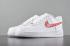 Nike Air Force 1 Low Blanco Rojo Zapatos casuales 923027-100