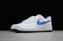 Sepatu Lari Nike Air Force 1 Low White Royal Blue BQ2241-844