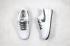 Nike Air Force 1 Low Blanc Statique Noir Chaussures de Course 366751-808