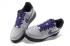 Nike Air Force 1 Low Wolf Grey Court Purple Zapatos casuales 488298-060