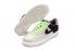 Nike Air Force 1 Low Woven Camo Mortar Negro Flash Lime Zapatos para hombre 488298-035