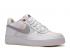 Nike Air Force 1 Lv8 Gs White Hyper Crimson Atmosphere Noir Grey Off AV0743-100