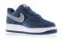 รองเท้าผ้าใบ Nike Air Force 1 Midnight Navy Cool Grey 488298-433
