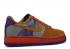 Nike Air Force 1 Premium 07 Amare New Six Court Oro Viola Miners Dark Stucco 315182-071