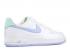 Nike Air Force 1 Premium Seersucker 中淺白色海洋薄荷光環 313641-151