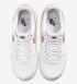 Nike Air Force 1 Premium Vachetta Tan Swoosh White Pink CU6675-100