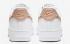 Nike Air Force 1 Premium Vachetta Tan Swoosh White Pink CU6675-100