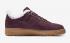 Nike Air Force 1 Premium Winter Burgundy Crush Gum Light Brown AV2874-600
