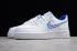 Nike Air Force 1 QS Gingham Pack White Indigo Force AV6232 100