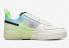 Nike Air Force 1 React Low Sail Barely Volt Ghost Verde Negro DM0573-101