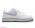 Nike Air Force 1 React White Green Grey Running Shoes CL8155-200