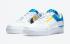 Nike Air Force 1 Type White Black Photo Blue University Gold CK6923-101