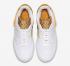 Nike Air Force 1 型白色大學金 AT7859-100