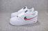 Nike Air Force 1 Unisex Sneakers Shoes Black Red AG6511-996