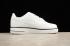 Nike Force 1 Low White Blana Noir Blanc Mens Shoes 488299-160