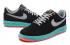 Nike Lunar Force 1 lage schoenen zwart blauwgroen roze 654256-004