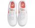 Nike Dames Air Force 1'07 Atomic Roze Fossil Wit 315115-157