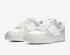 Sepatu Nike Womens Air Force 1 07 Light Bone White Dark Grey DC1165-001