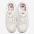 Nike Womens Air Force 1'07 Low LX Summit White University Red CI3445-100