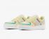 Nike Womens Air Force 1 Low LX Silt Yellow White Green DD0226-700