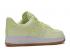 Nike Donna Air Force 1 Low Premium Luminous Verde Marrone Medium Gum Bianca 896185-302