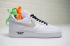 Off White x Nike Air Force 1 Friends Family Bianche Nere AA3825-700