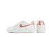 Sepatu Nike Air Force 1 Sepatu Perunggu Metalik Putih Anak Rendah 314220-129