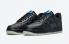 Space Jam x Nike Air Force 1 07 Computer Chip Black Light Blue Fury DH5354-001