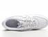 Stussy x Nike Air Force 1 Low White Silver Reflective BQ6246-019