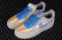 Union x Nike Air Force 1 07 Low Grigio scuro Blu Rosa DR1314-002