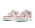 Dame Nike Air Force 1'07 Low LX Stitched Canvas Siltstone Red CK6572-600